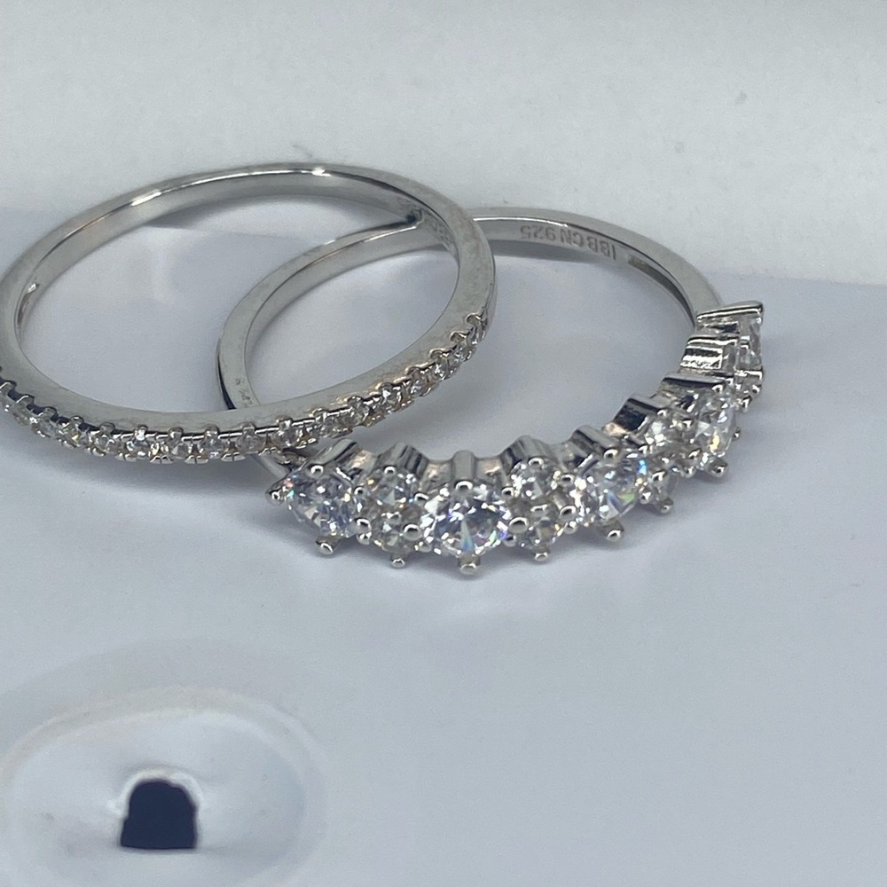 Giani Bernini Cubic Zirconia Sterling Silver Size 9